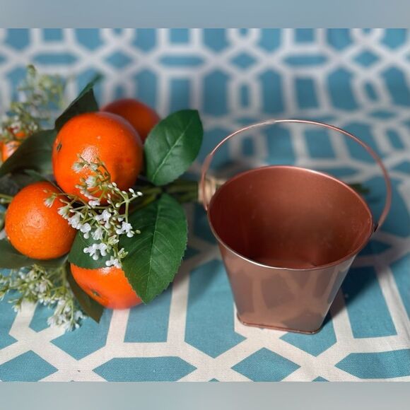 5 Gift Buckets Pails Gift Basket Handle Various Sizes & Shapes Arts & Crafts - Picture 5 of 12